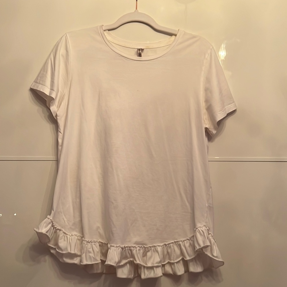 Banana Republic White t-shirt Sz Large